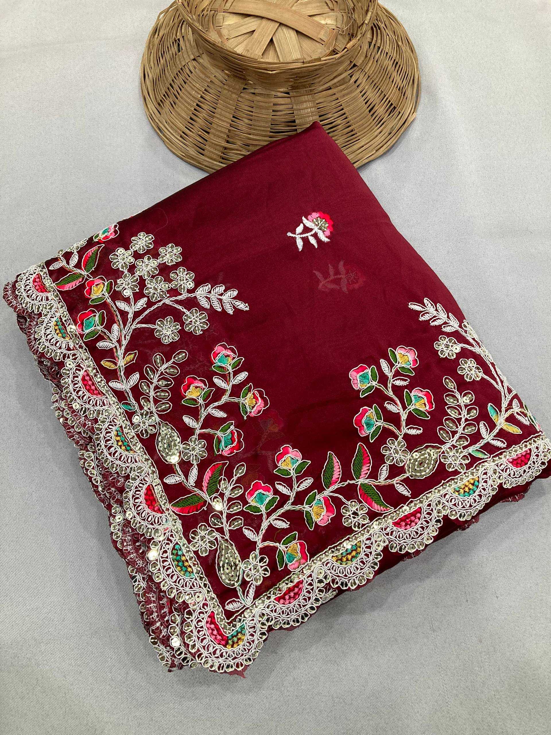 Rangoli Silk Embroidered Sarees